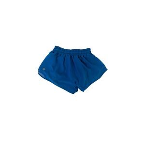 Lululemon Hotty Hot 2.5 inch Blue Athletic Shorts